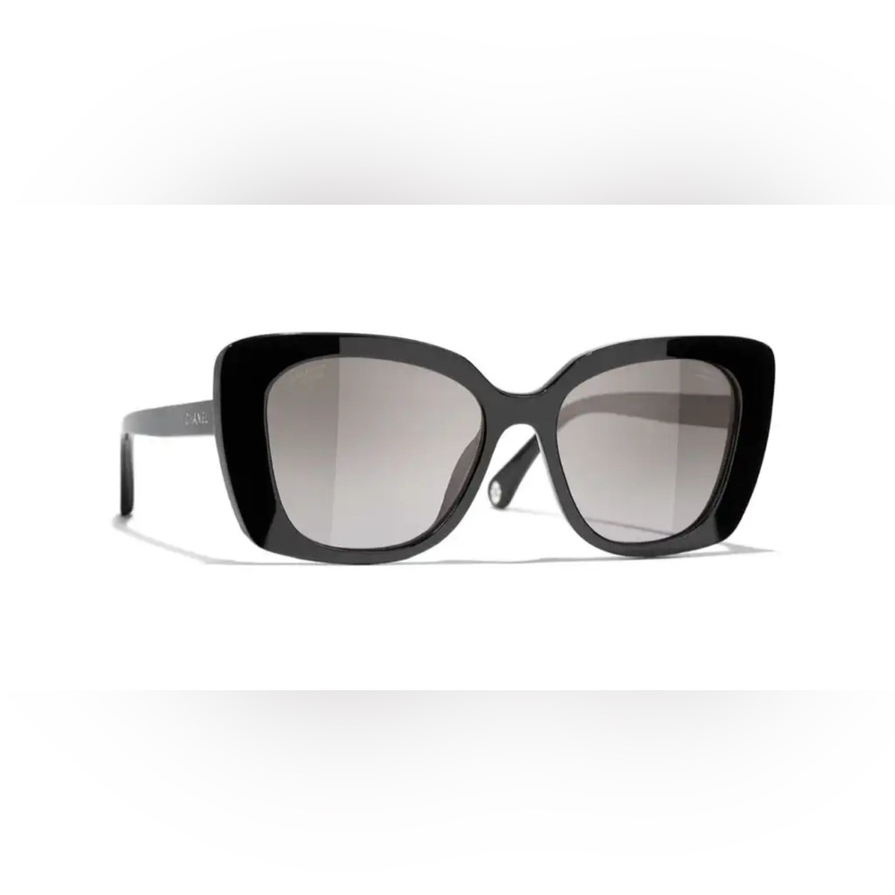CHANEL RECTANGLE BLACK SUNGLASSES NEW IN BOX FULL INCLUSION! GIFTABLE!